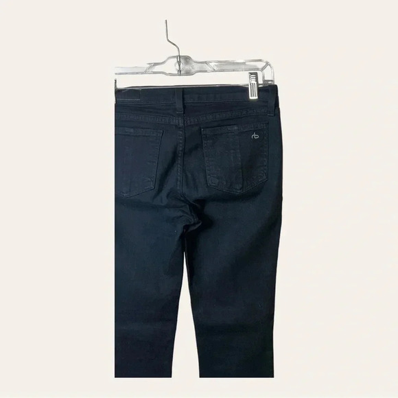 WOMEN’S RAG & BONE CAPRRI BLACK DENIM JEANS SIZE 26 - Picture 10 of 11